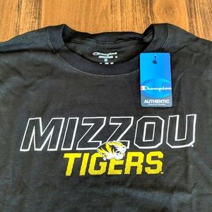 Missouri Tigers Champion medium t-shirt black NEW